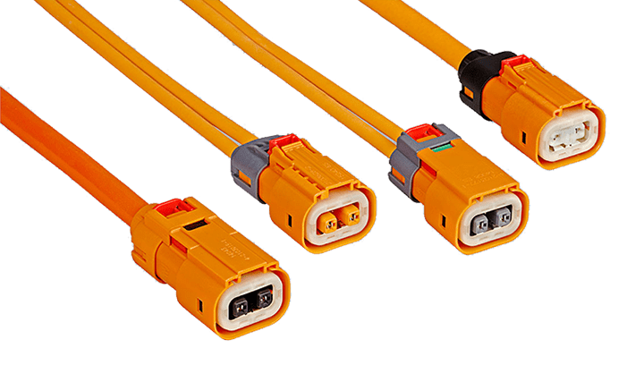 High voltage cable assemblies for vehicle electrification